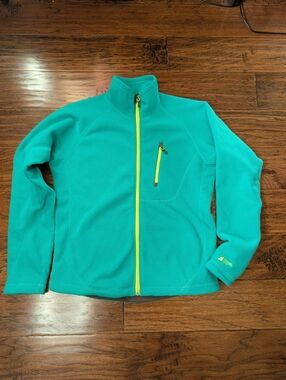 MEC Women's Fleece Zip Up In Turquoise Size Small